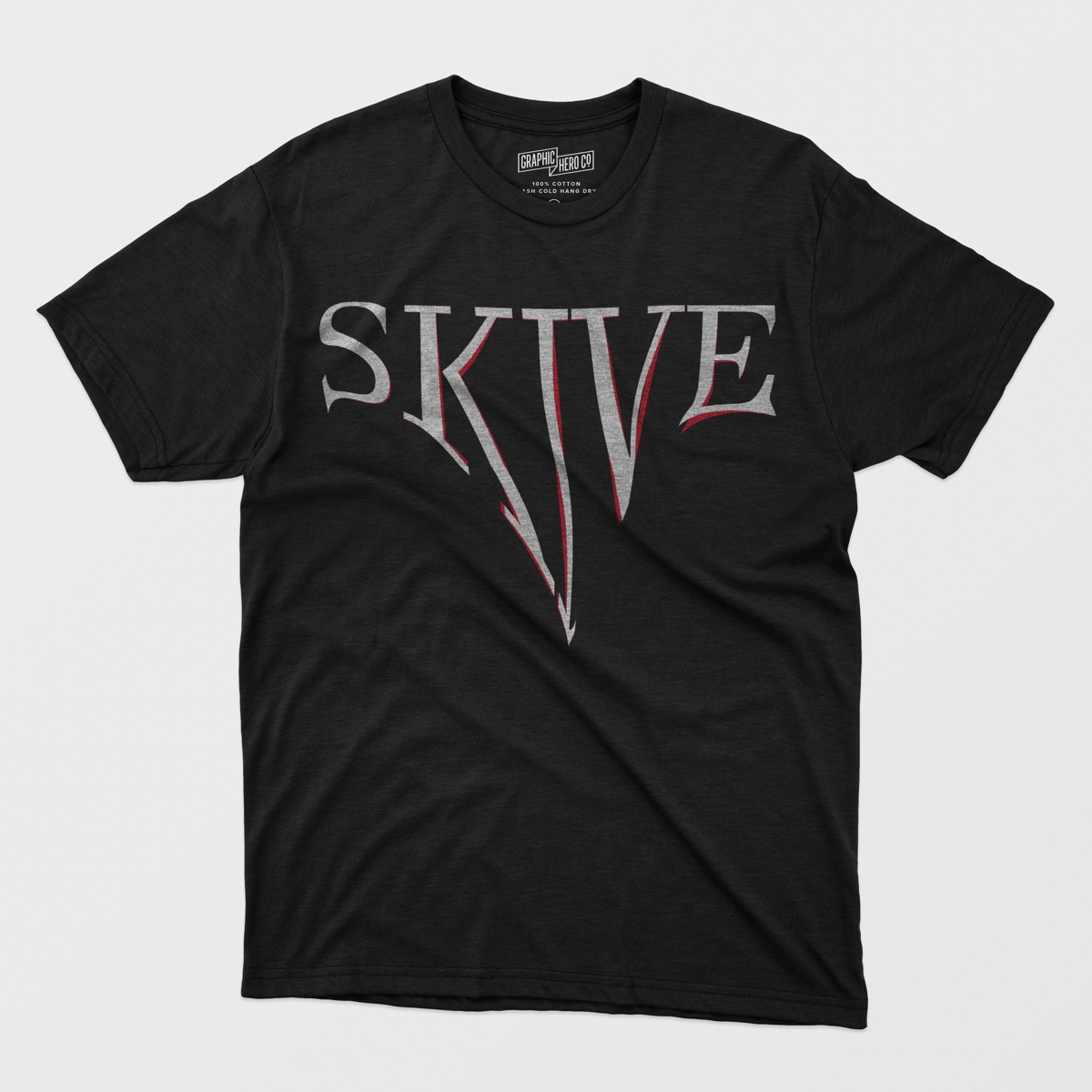 Camiseta SKIVE Logo (Preta)